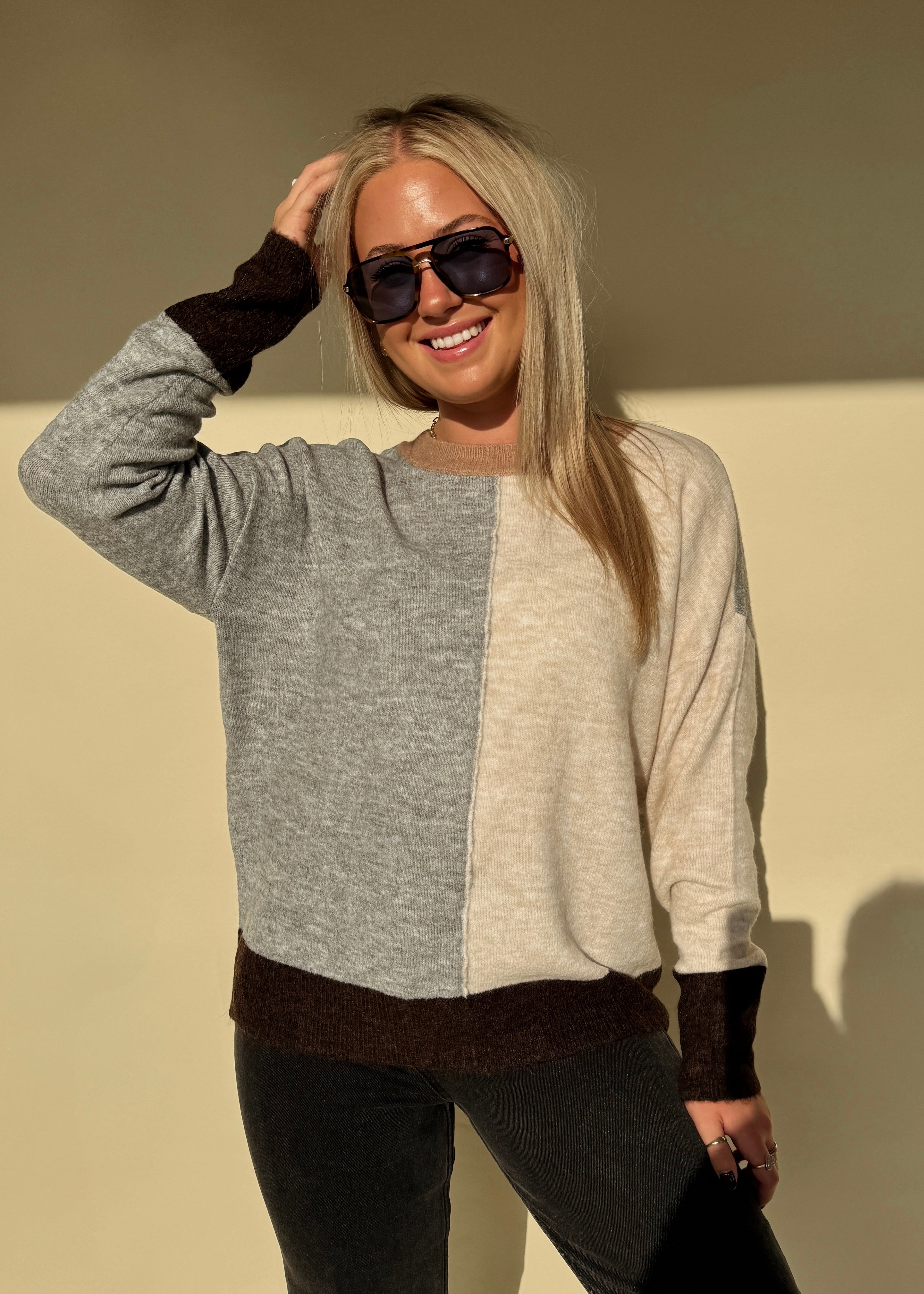 Hazelnut Sweater Down