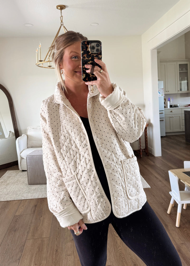 Classic Polka Dot Jacket