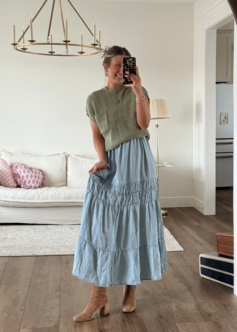 Denim Darling Maxi