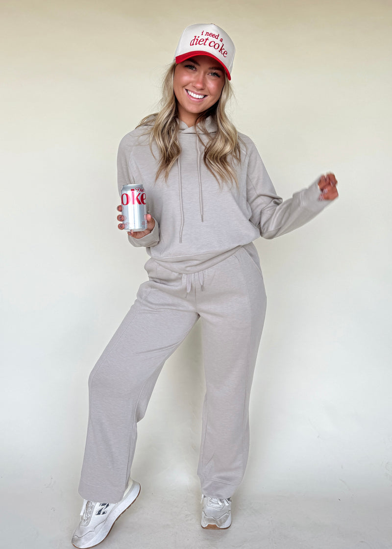 Comfort Season Hoodie- Light Mocha