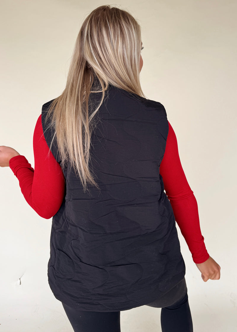 Quinn Vest-Black