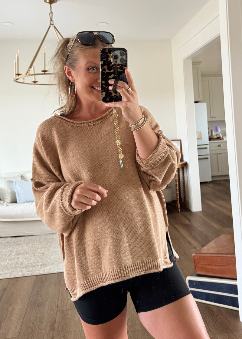 Ember Sweater- Caramel