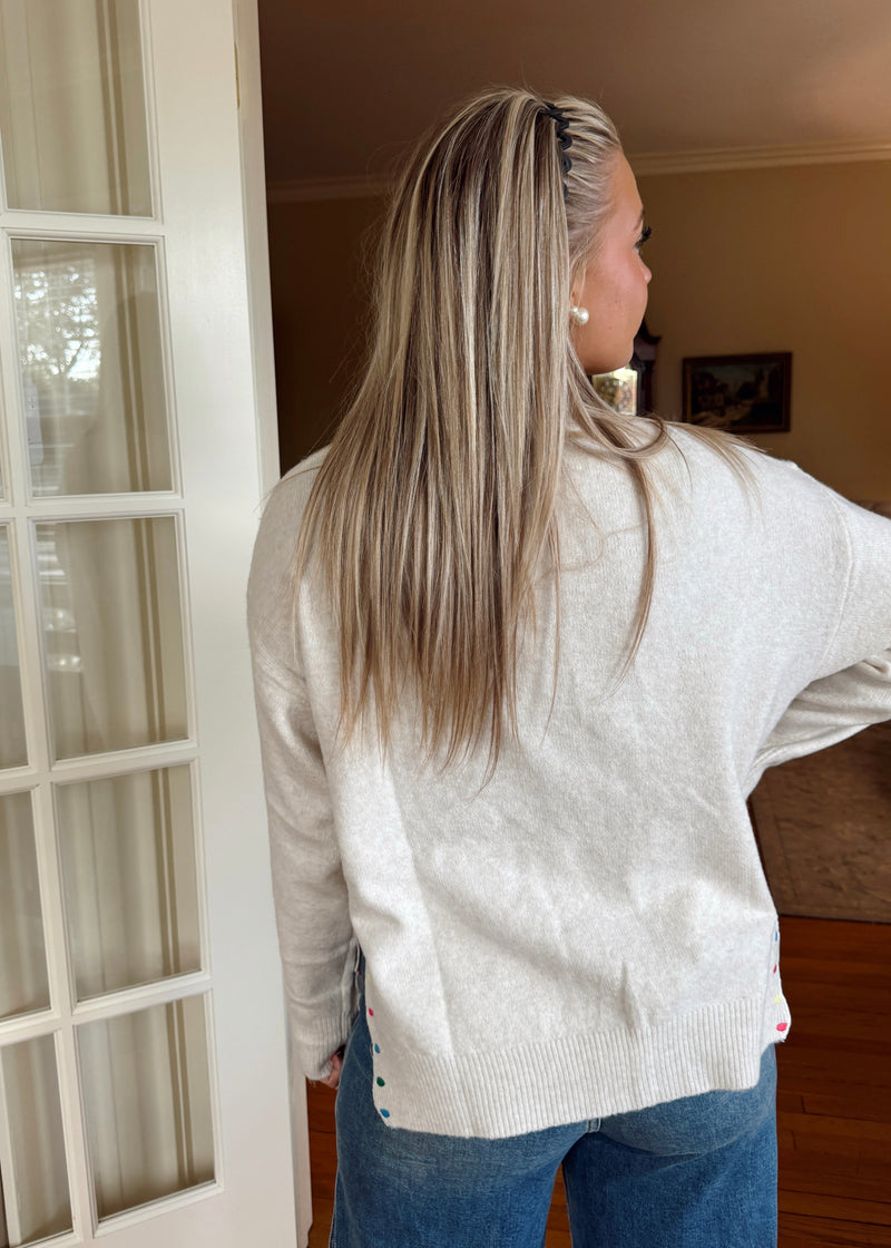 Light Up With Peace & Joy Sweater