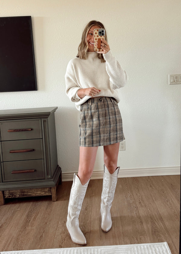 Perfectly Plaid Skirt