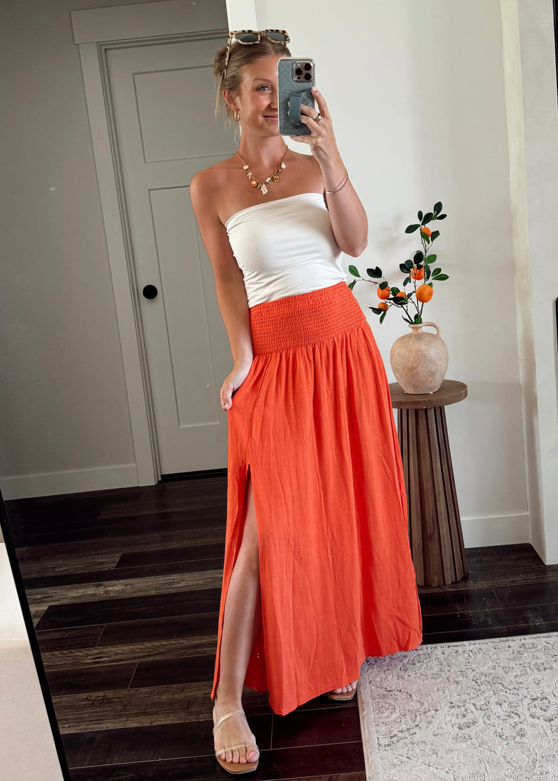 Spritz Season Maxi Skirt