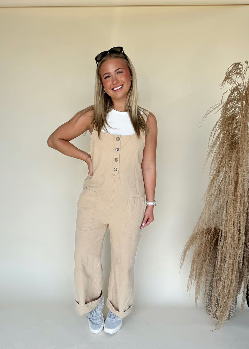 Ollie Oat Jumpsuit