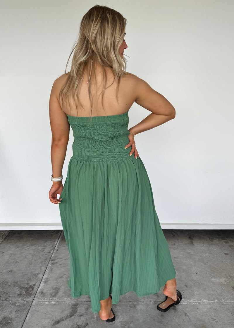 Emilia Essential Dress/Skirt-Green