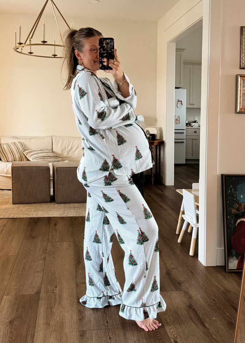 Pinstripe & Pines Jammies