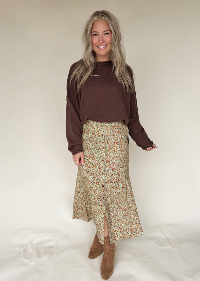 Ember Sweater- Chocolate