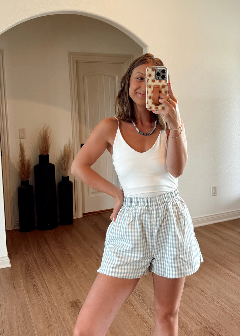 Gloria Gingham Shorts