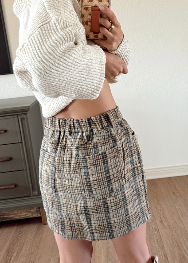 Perfectly Plaid Skirt