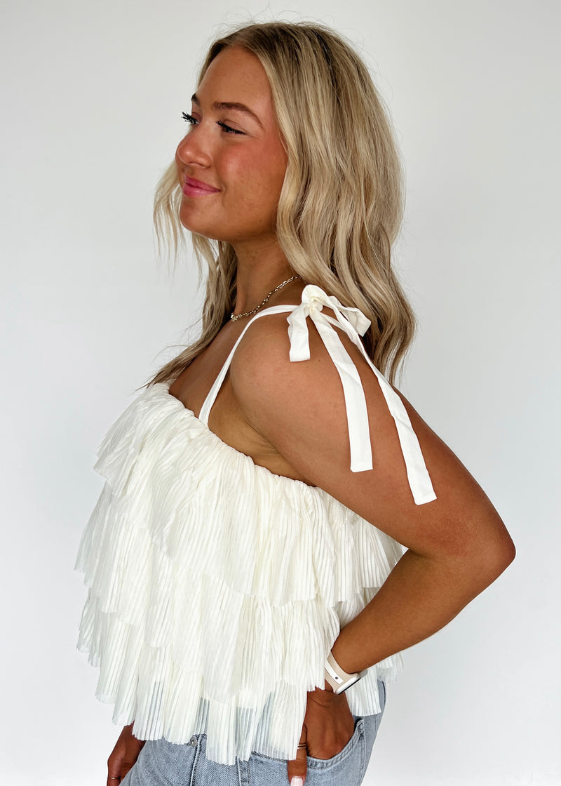 Raegan Ruffle Tank