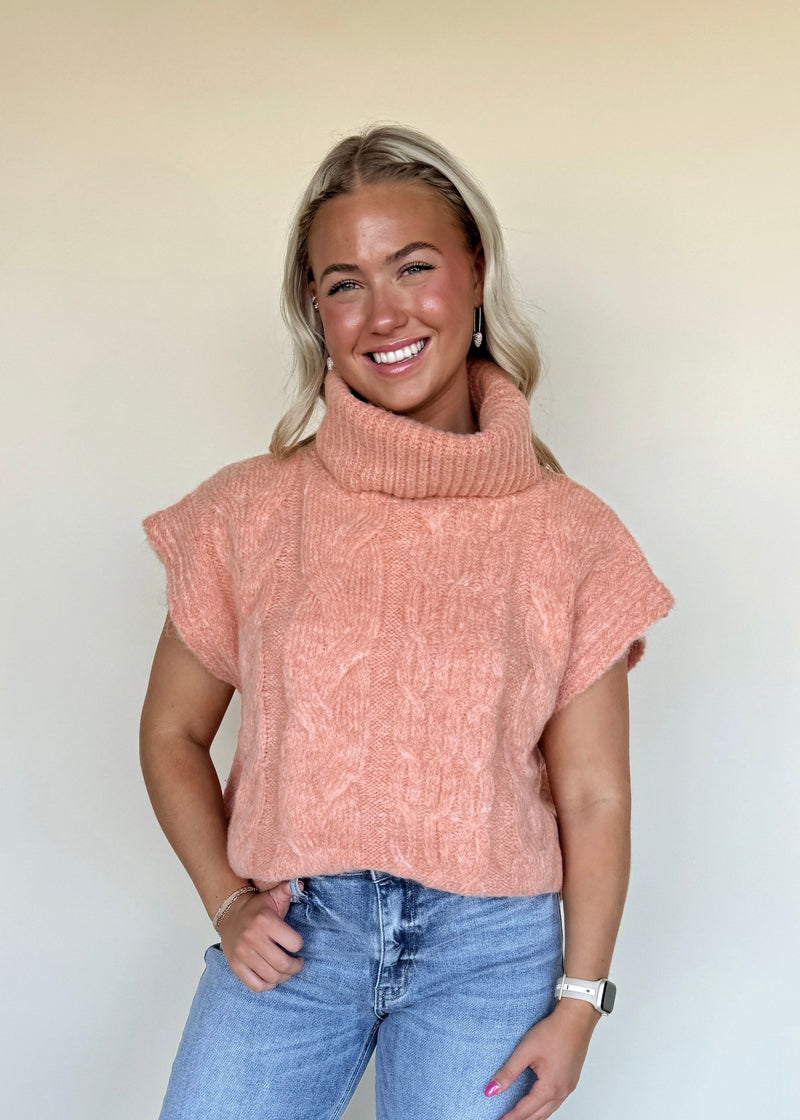 Peachy Queen Sweater Vest