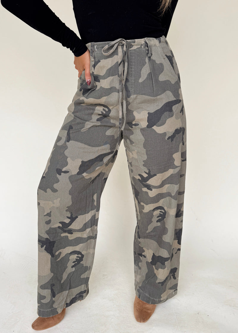Chic in Camo Pants