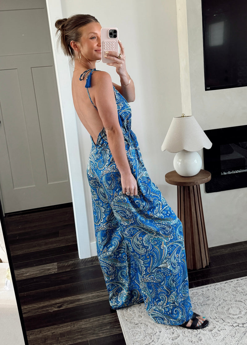 Azul Boho Jumpsuit