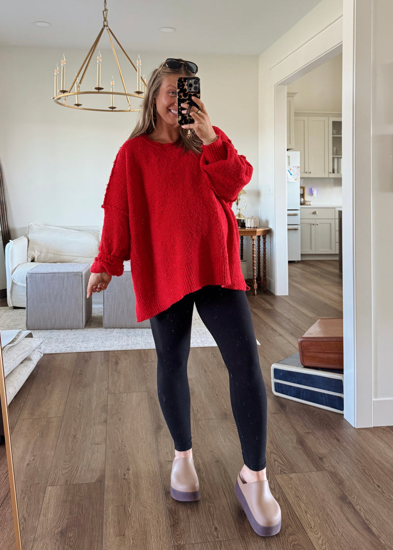 Eva Sweater- Red