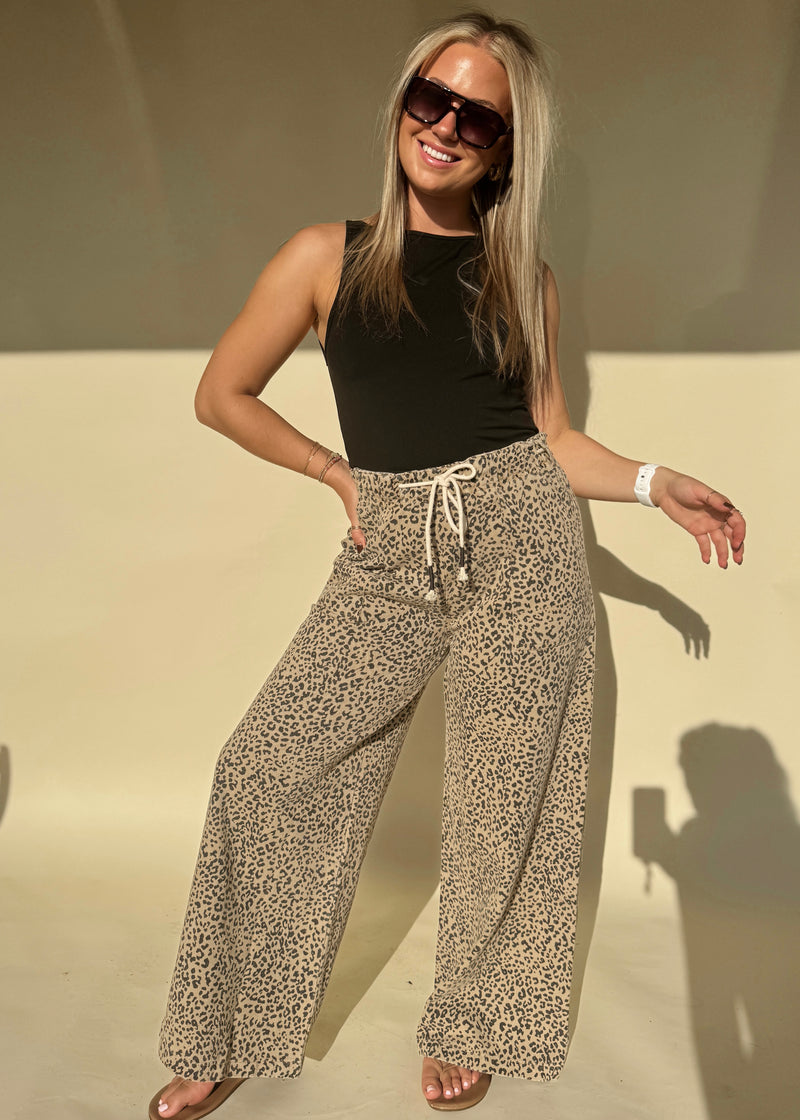 Spotted in Leopard Pants