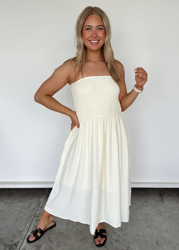Emilia Essential Dress/Skirt-Cream