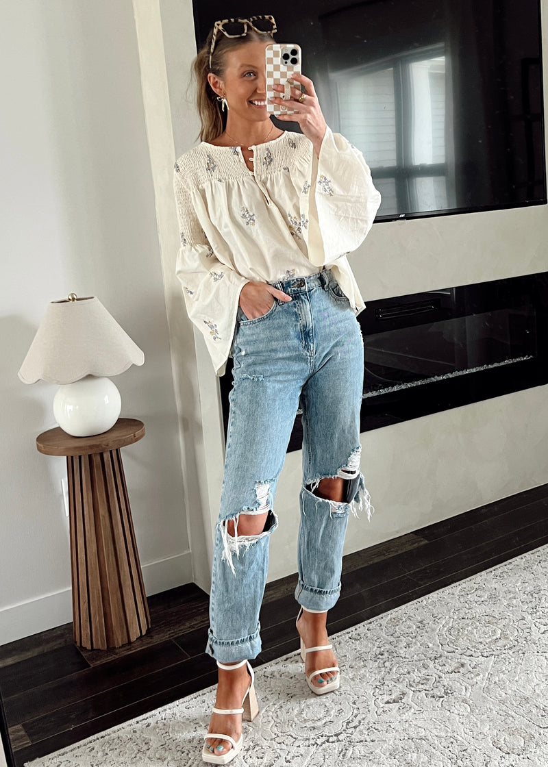 Eva Embroidered Blouse