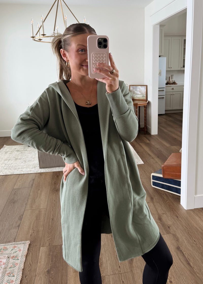 Comfort Hoodie Cardi