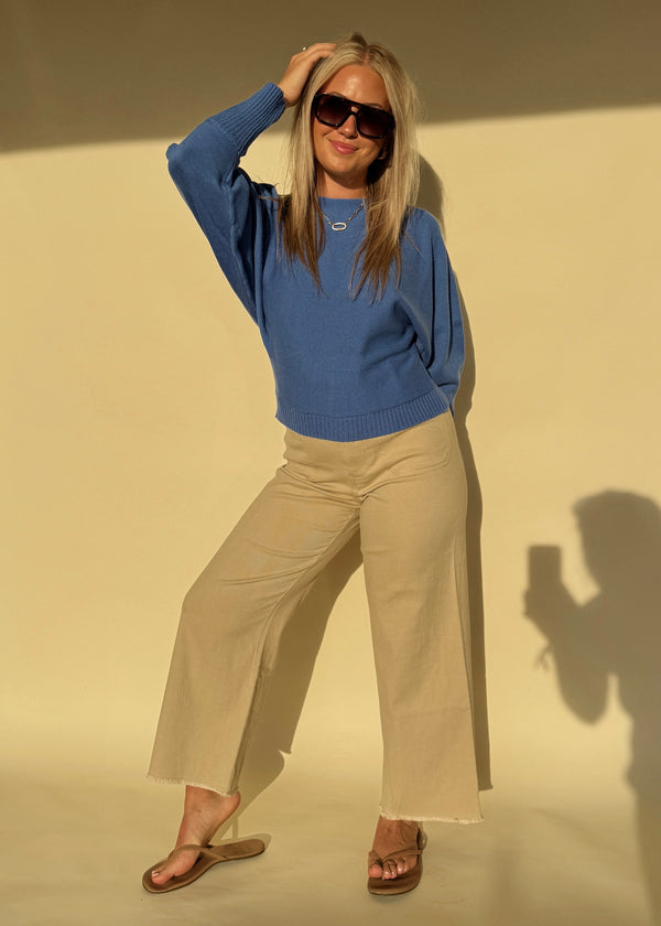 Autumn Blues Sweater