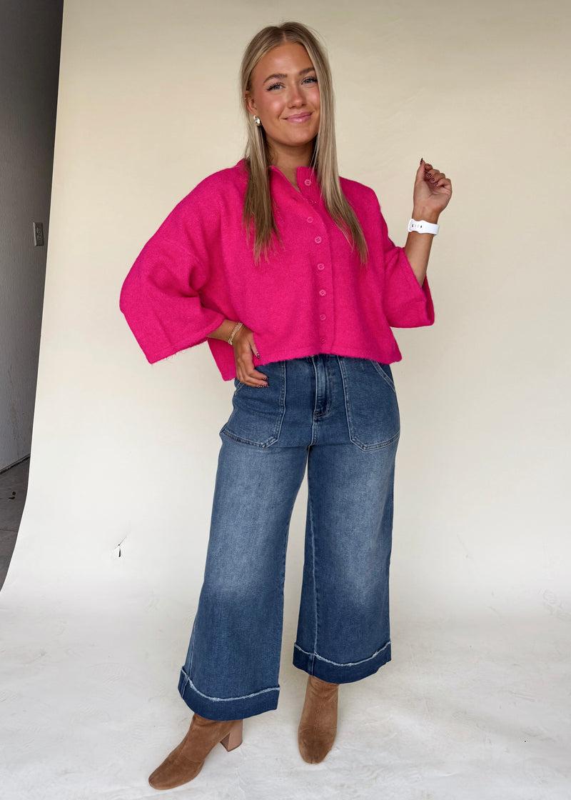 Festive Pink Sweater