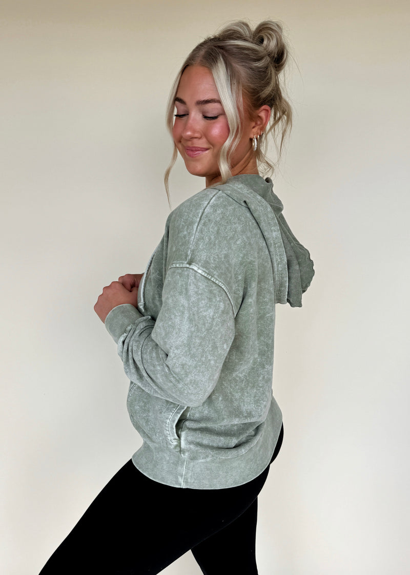 Jolie Hoodie- Olive