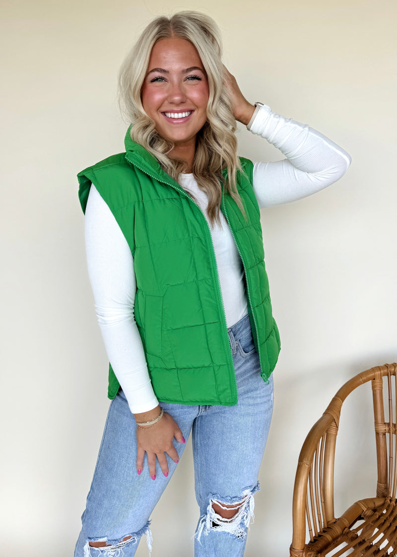 Views Vest-Kelly Green