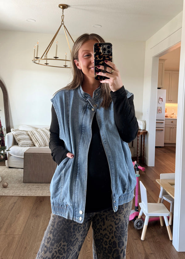 Brenna Denim Vest