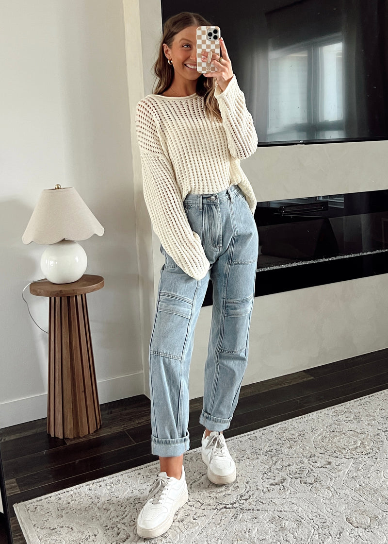 Charlotte Crochet Sweater