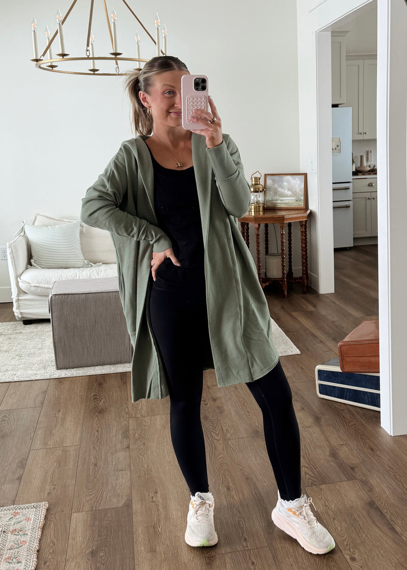 Comfort Hoodie Cardi