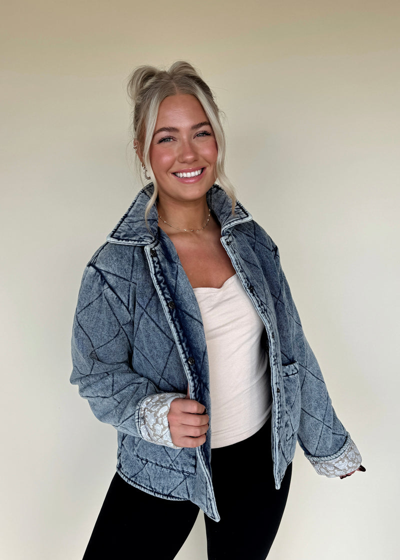 Autumn Charm Denim Jacket