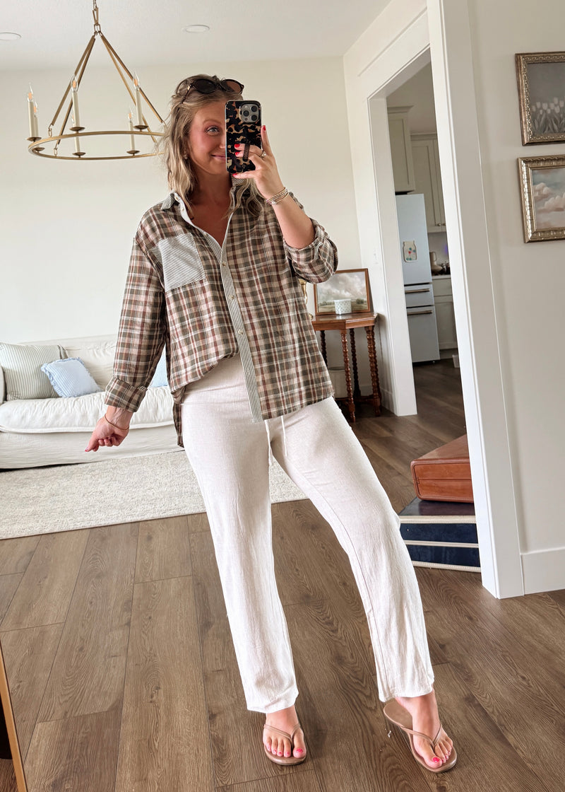 Parker Plaid Top