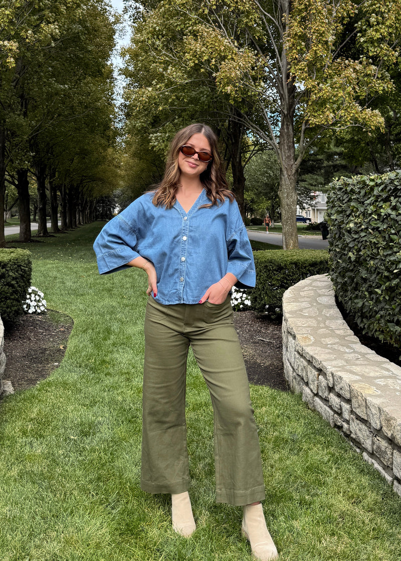 Kate Pants- Olive