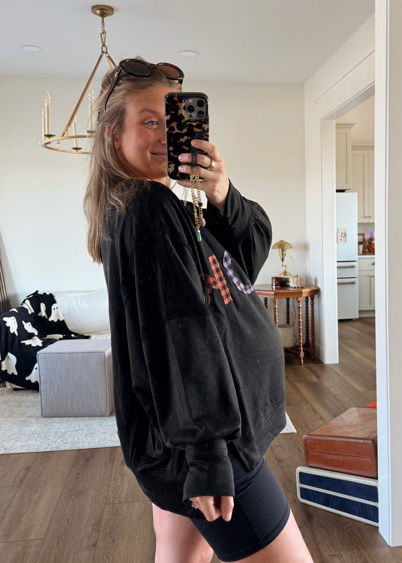Spooky Patch Pullover