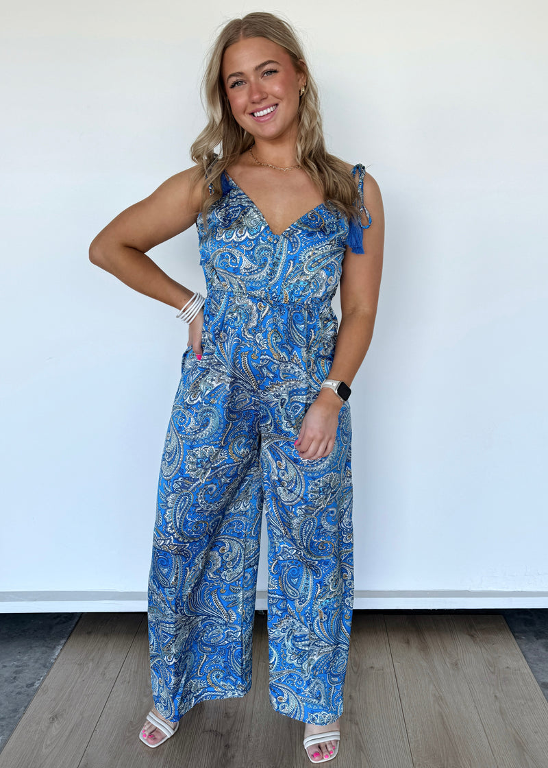 Azul Boho Jumpsuit