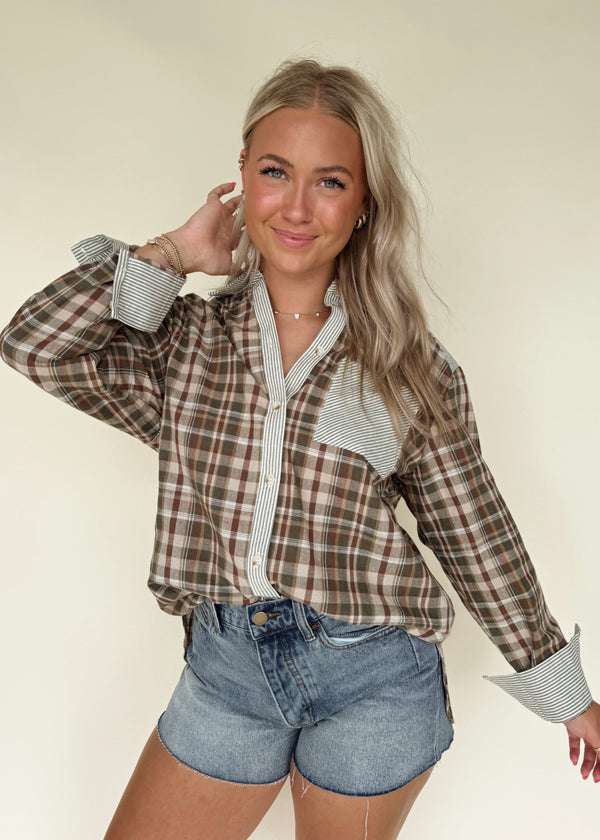 Parker Plaid Top