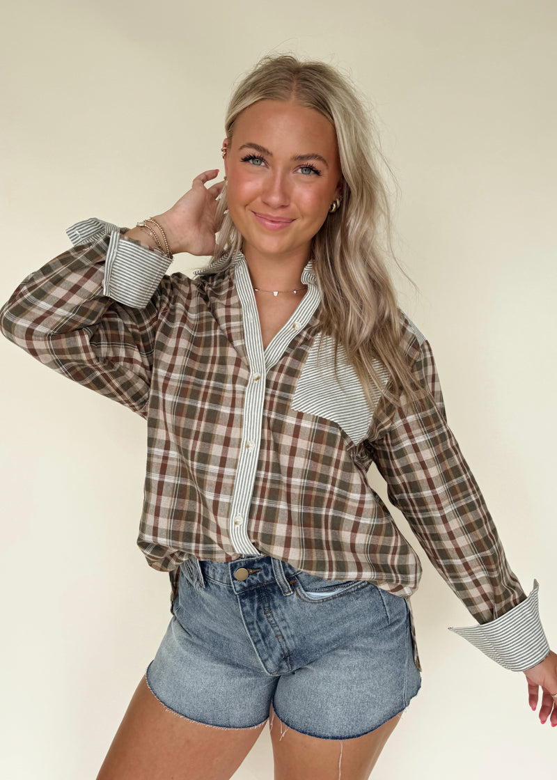Parker Plaid Top