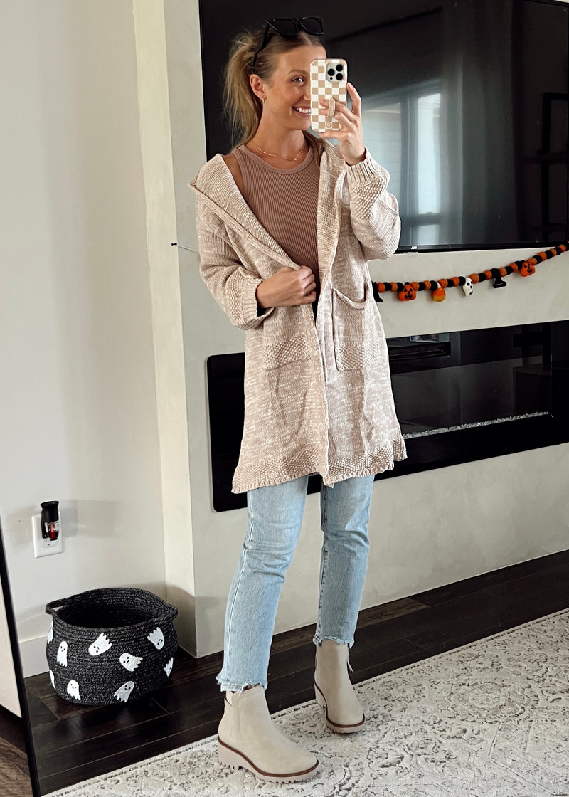 Holly Hooded Knit Cardi