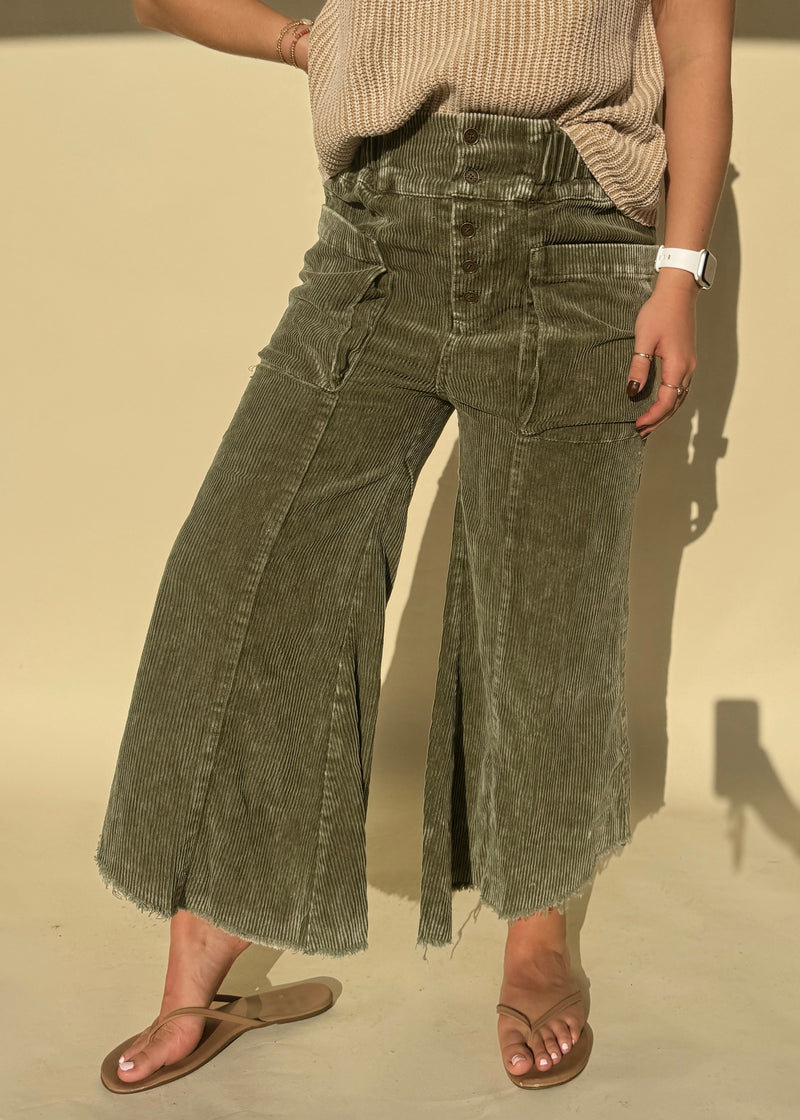 Girls of Fall Corduroy Pants