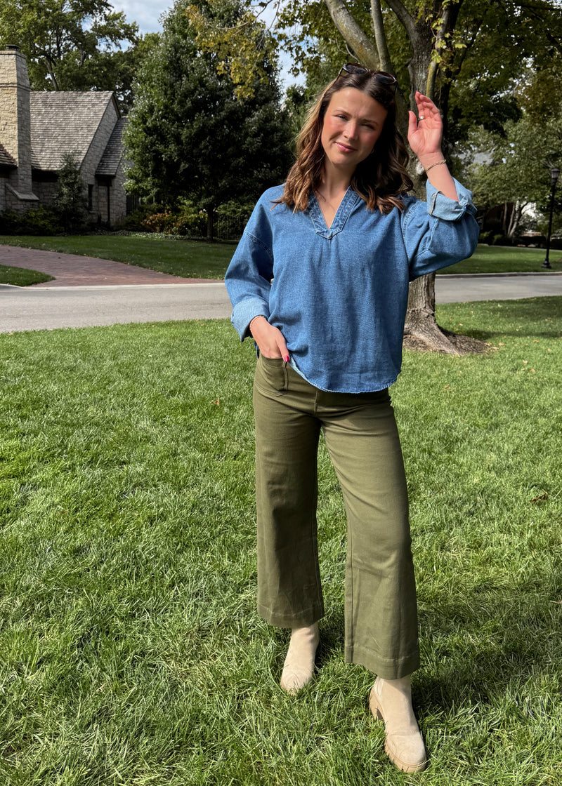 Kate Pants- Olive