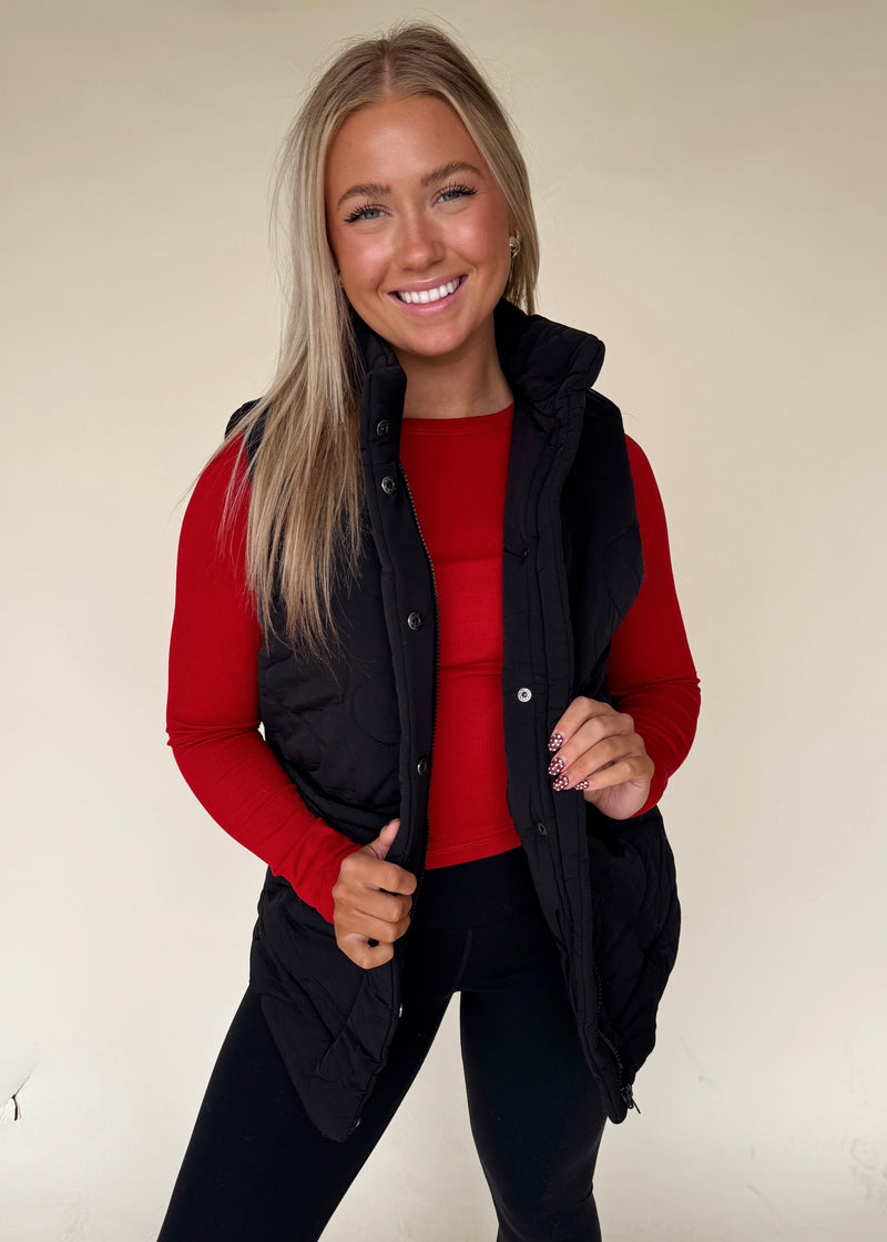 Quinn Vest-Black