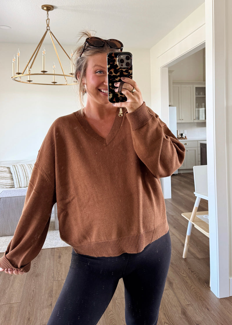 Caramel Classic Sweater