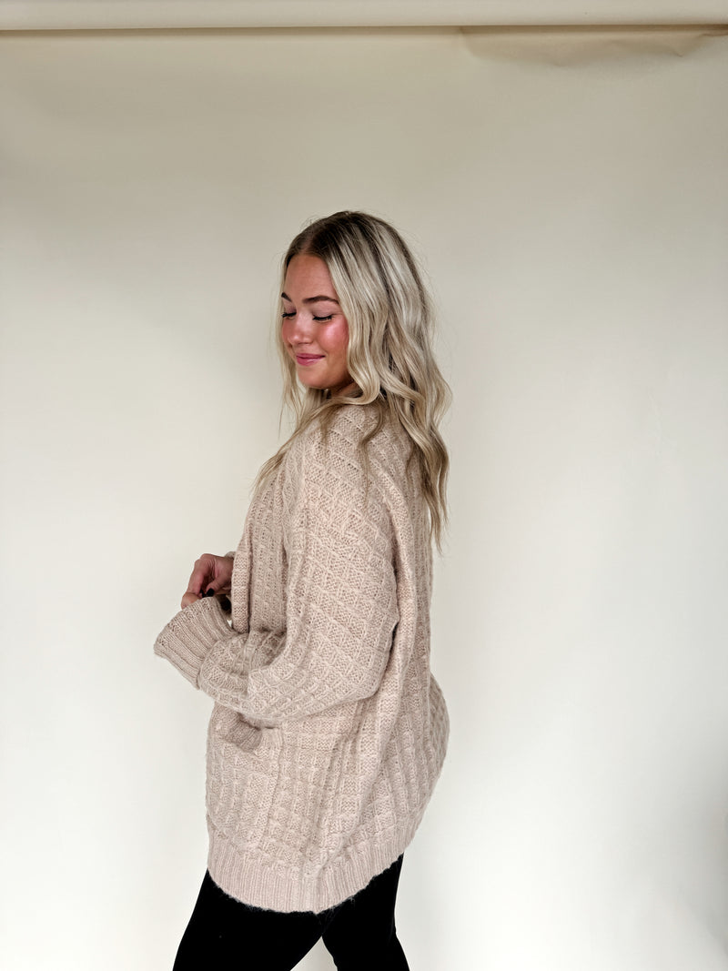 London Button Cardi