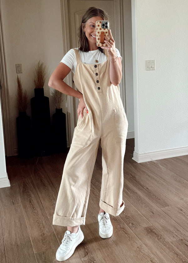 Ollie Oat Jumpsuit