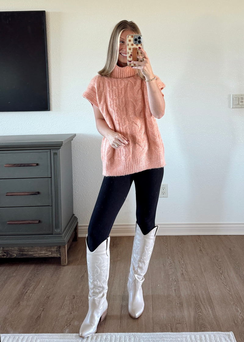 Peachy Queen Sweater Vest