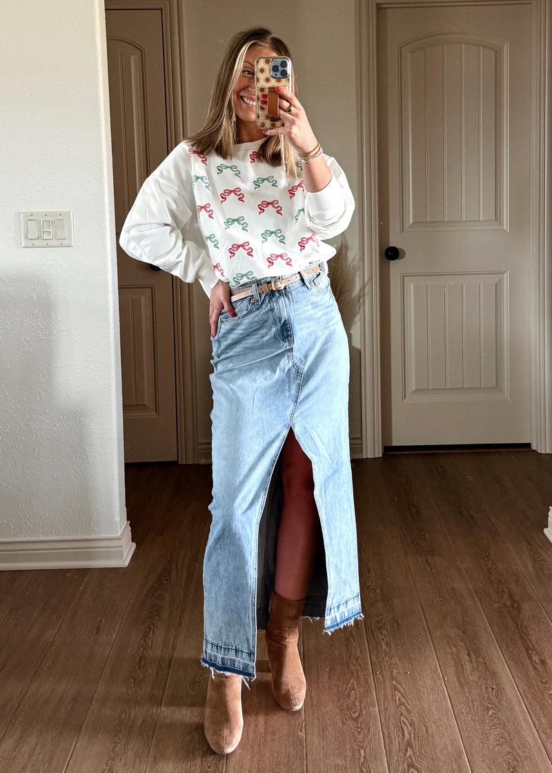 Ribbons & Bows Sweatshirt