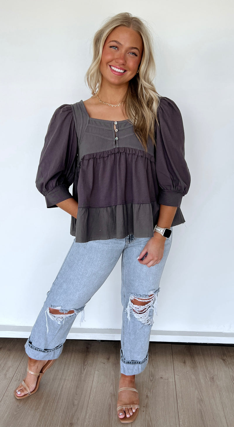 Reese Babydoll Blouse