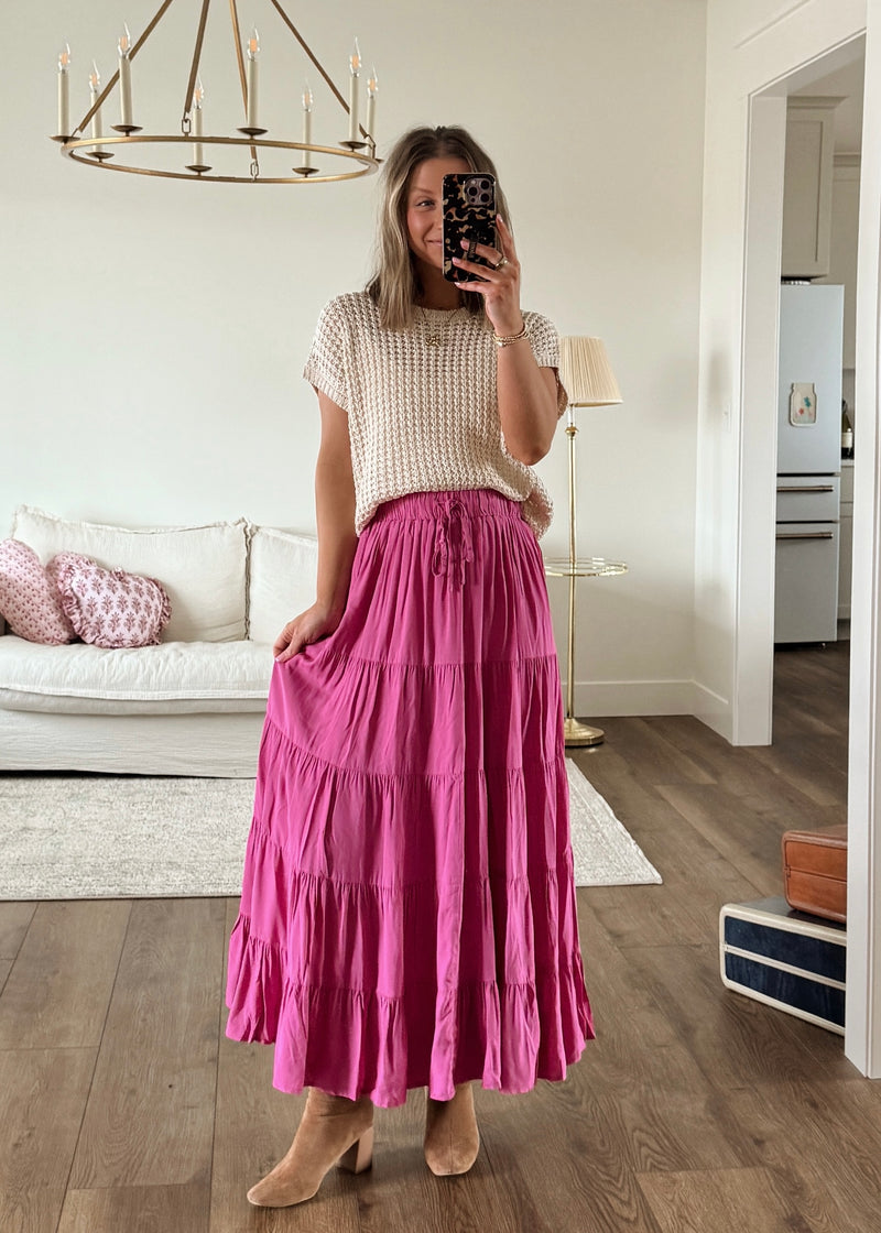 Tulip Tiered Skirt