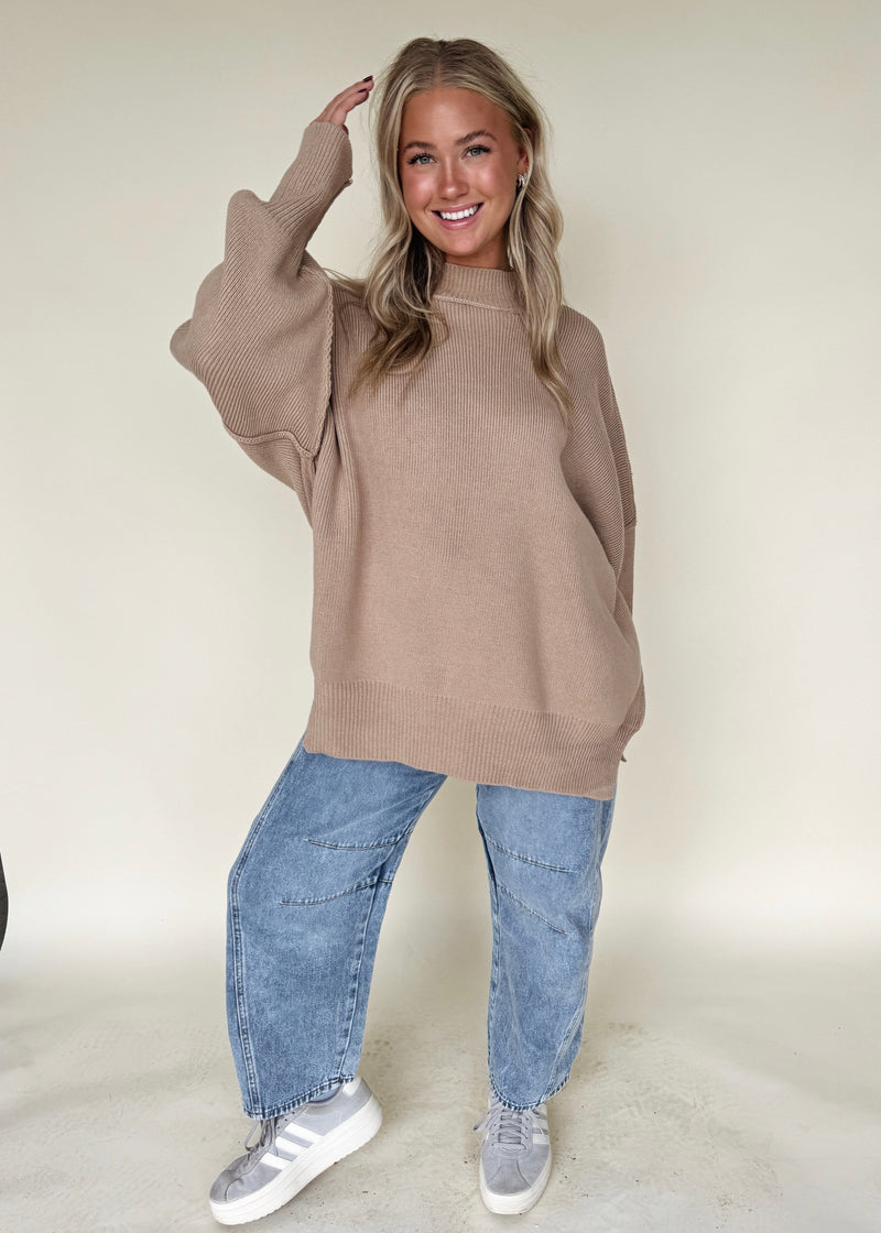 Livvy Sweater-Tan